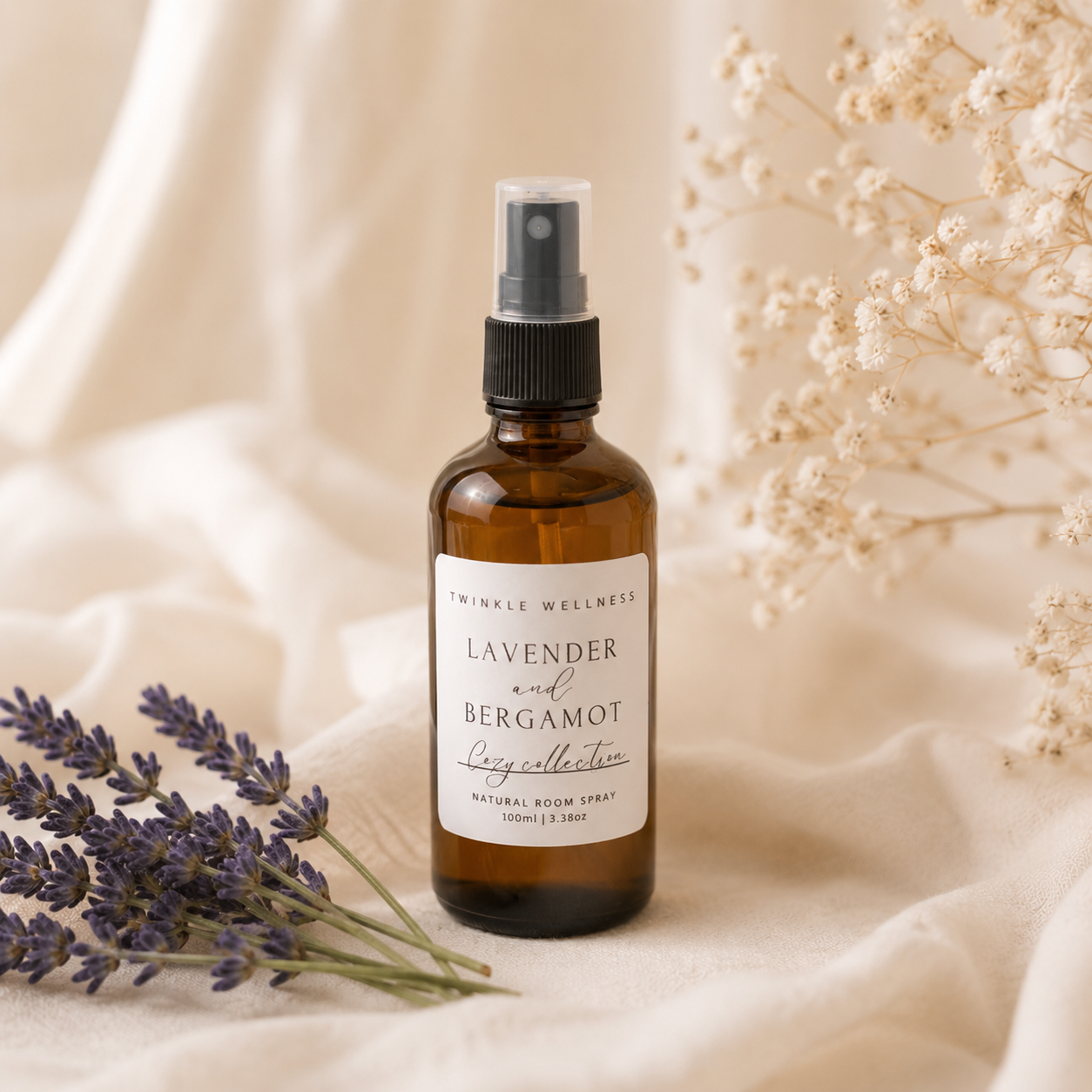 Natural Room Spray Australia – Lavender & Bergamot Relaxing Aromatherapy Mist