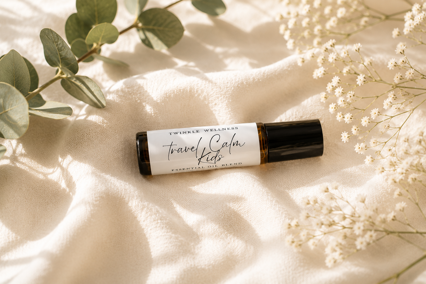 Travel Calm Kids Roll-On | Sweet Orange, Mandarin & Lavender | 10ml