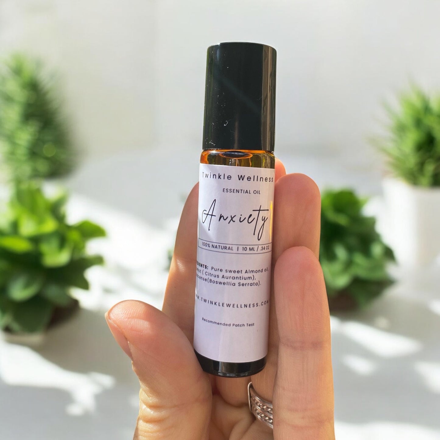 Natural anxiety relief Roll On 10mL-Made in Australia.