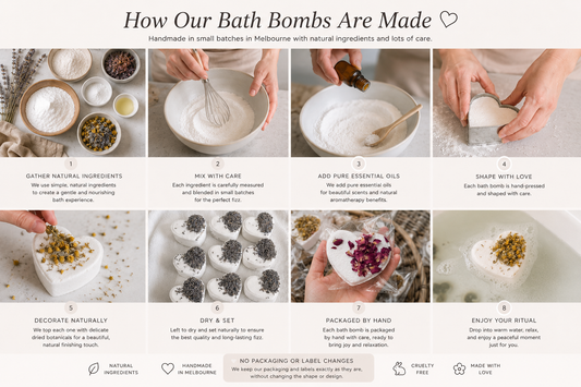DIY Natural Bath Bombs at Home