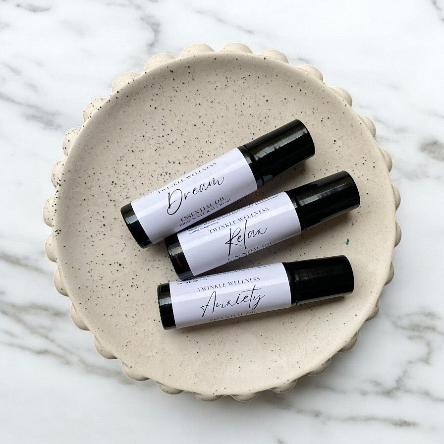 Essential Oil Roller Blends Trio Gift Set