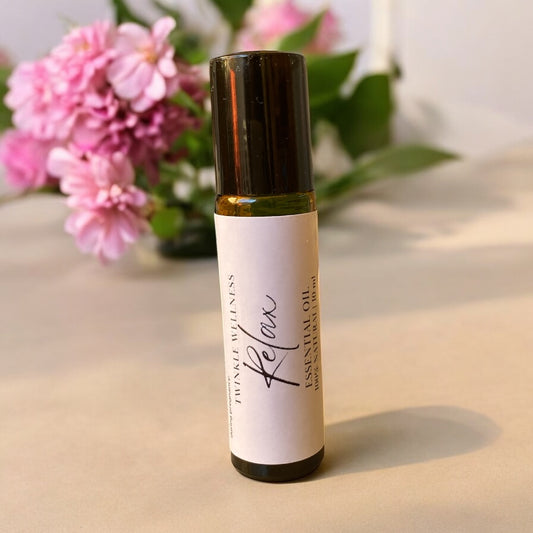 Relax Roll On 10Ml/ Natural stress  relief blend /Made in Australia .