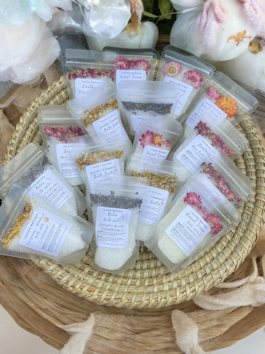 Natural Bath salts-Small Size  ( Approx 100gr)