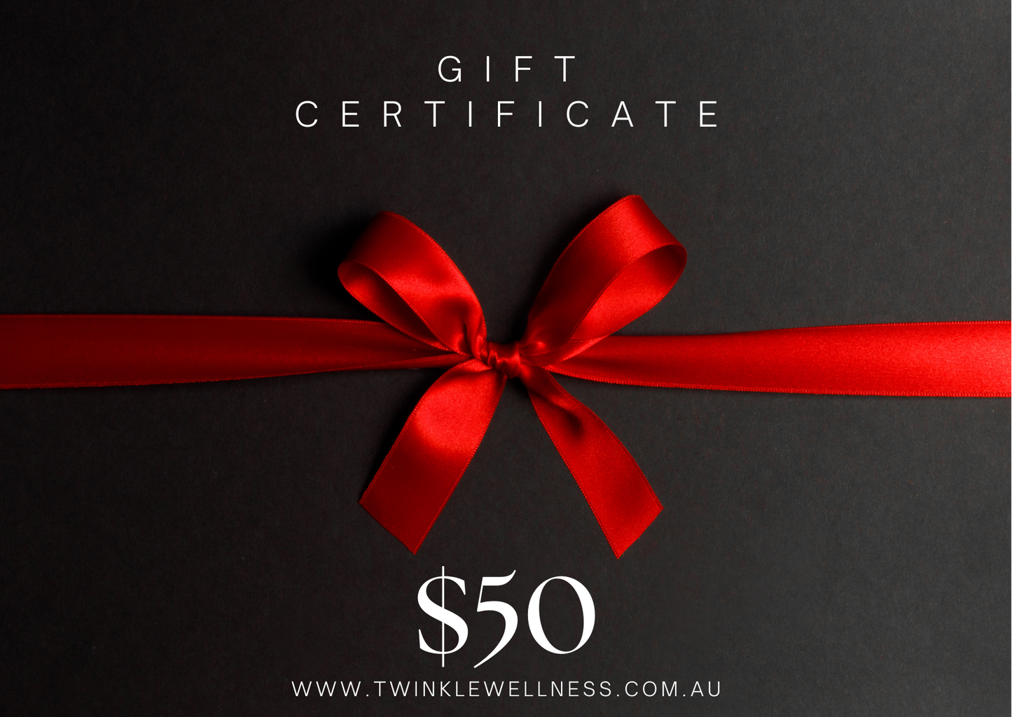 TWINKLE WELLNESS GIFT CARD