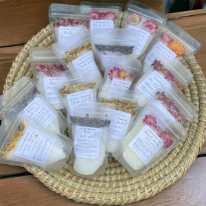 Natural Bath salts-Small Size  ( Approx 100gr)